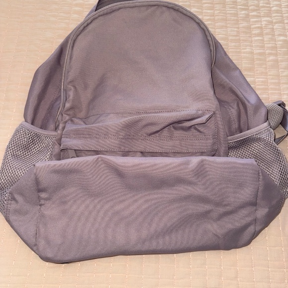 Victoria's Secret PINK Classic Backpack Purple Bookbag Zip Pockets School - Picture 5 of 5